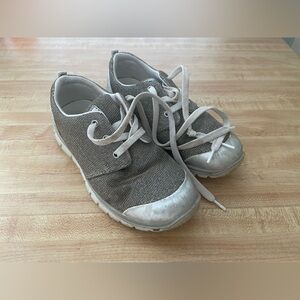 Primigi Gray Lace-Up Kids Sneakers